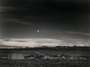 Ansel Adams's Moonrise, Hernandez, New Mexico
